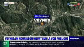 Hautes-Alpes: un nourrisson de deux mois meurt sur la voie publique à Veynes