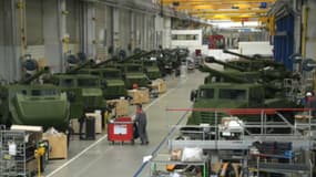 Une usine d'armement de KNDS en France.