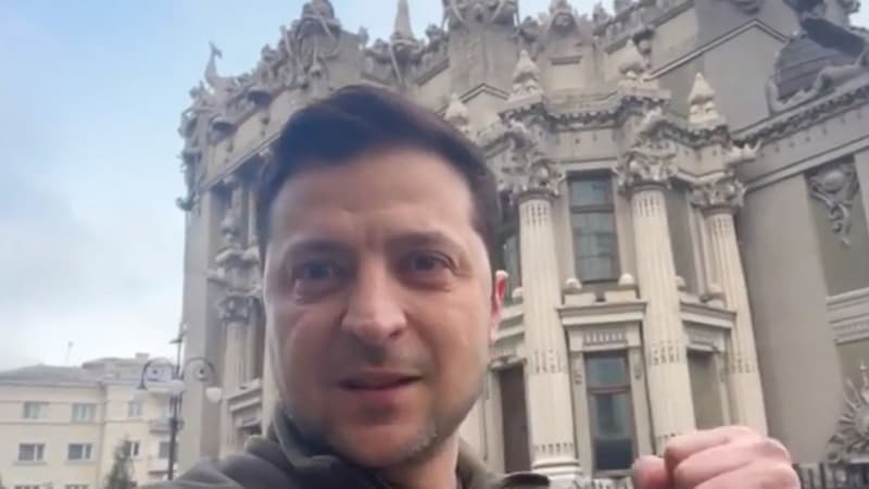 Volodymyr Zelensky sur Facebook.