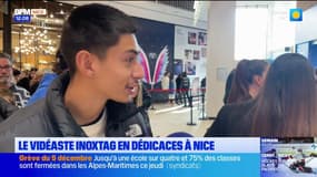Nice: le vidéaste Inoxtag a dédicacé son manga ce mercredi dans un centre commercial
