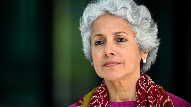Soumya Swaminathan, la scientifique en chef de l'Organisation mondiale de la Santé, à Genève le 8 mai 2021