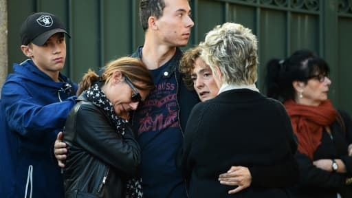 Des proches de Mauranne à Eguilles, le 2 octobre 2017
