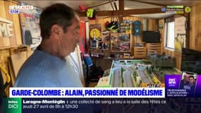 Hautes-Alpes: habitant de Garde-Colombe, Alain est un passionné de modélisme