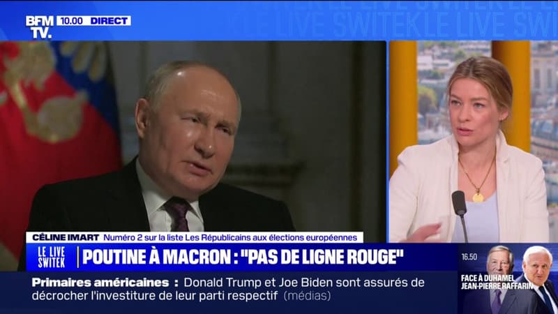 Céline Imart: Emmanuel Macron se retrouve isolé dans ses déclarations va-t-en-guerre