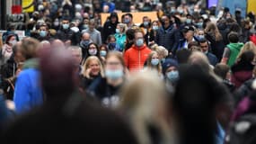 Photo d'une rue de Dortmund, en Allemagne, le 14 octobre 2020