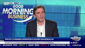 "À partir de ce soir, un peu plus de 50% de la population de la ville de Nice va être couverte en 5G" annonce Grégory Rabuel, directeur Général de SFR