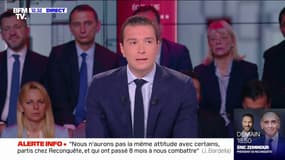 "La gauche se déshonorerait": Jordan Bardella appelle le PS, EELV et le PC à ne pas s'allier avec Mélenchon