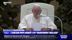 Le pape François annonce que son prédécesseur Benoît XVI est "gravement malade" 