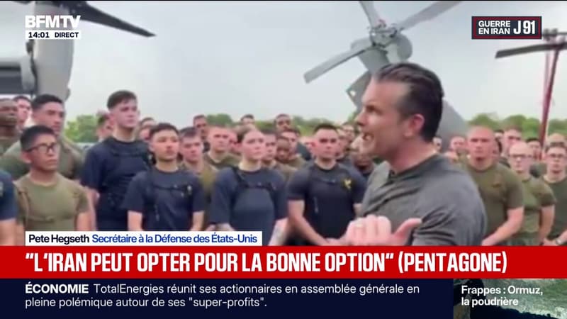 Guerre au Moyen-Orient: "Quand vous faites votre boulot, nos adversaires savent ce qui les attend", affirme Pete Hegseth