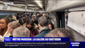 Rames bondées, temps d'attente... La galère quotidienne des usagers du métro parisien