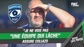 Top 14 / Montpellier : "Je ne vois pas une équipe qui lâche" assure Collazo (Entre les Potos)
