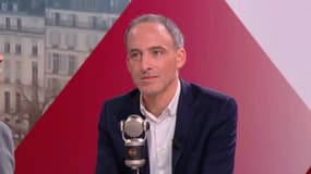 L'eurodéputé Raphaël Glucksmann au micro de BFMTV-RMC le 4 mars 2025