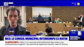 Nice: le conseil municipal interrompu ce matin lors des débats
