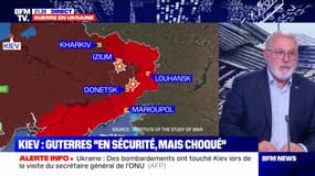 Michel Goya: "Au rythme actuel, il faudra trois mois environ" aux Russes pour s'emparer complètement du Donbass