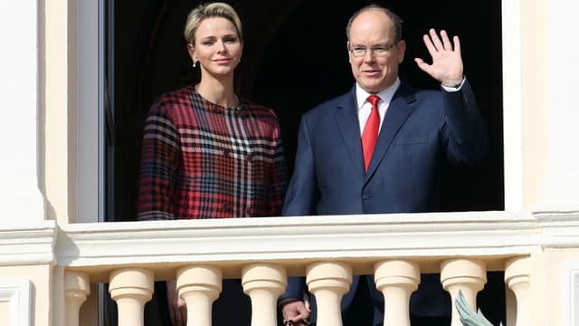 Le prince Albert II de Monaco et la princesse Charlène en juin 2018 (photo d'illustration)