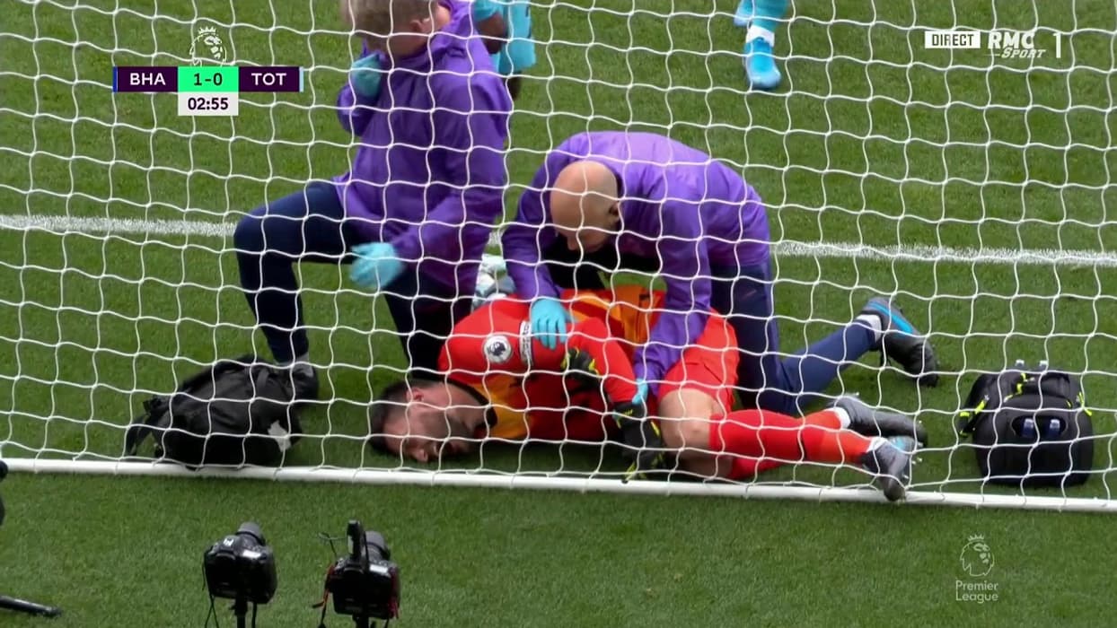 Hugo Lloris blessé (2) Hugo Lloris blessé (2)