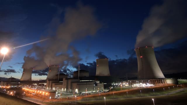 La centrale nucléaire de Cattenom, dans l'est de la France.