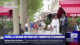 Les touristes étrangers sont de retour à Paris, après deux ans marqués par le Covid-19