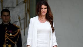 Marlène Schiappa à l'Elysée en 2017