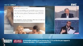 "On ne fera plus l'amour en 2030!": l'étude qui fait sourire l'équipe de Bourdin Direct