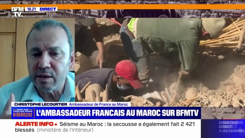 Christophe Lecourtier, ambassadeur de France au Maroc: 
