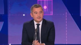 Gérald Darmanin, le 10 novembre 2023, sur BFMTV