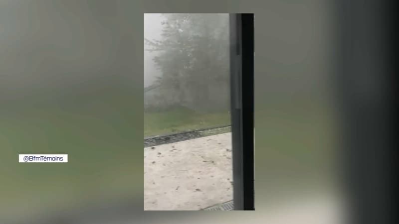 Des orages à Neuwiller (Alsace) le 20 juillet 2022