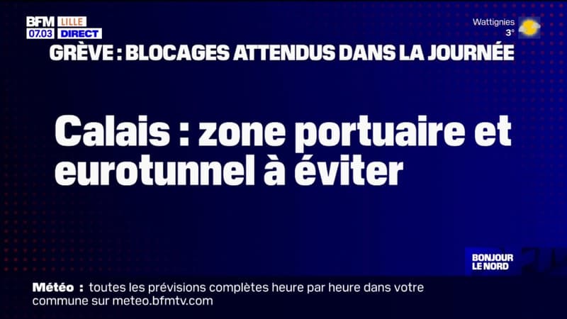 Nord-Pas-de-Calais: sur les routes, des blocages en prévision ce mercredi