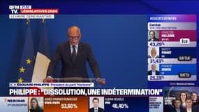 Résultats législatives 2024: "Nous allons devoir écouter le pays", affirme Édouard Philippe (Horizons)