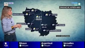 Météo Paris-Île de France du 5 décembre: des averses et des températures en baisse, un maximum de 6°C à Paris dans l'après-midi