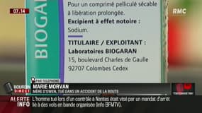 "Le médecin a prescrit trop (...) Le pharmacien a délivré 4 boites de somnifères, alors qu'il n'a pas le droit, il aurait du se limiter au maximum à 2 boites (....) On a l'impression qu'il y a toute une chaîne de responsabilité qui doit être établie"