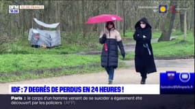"Ça fouette un peu": l'Île-de-France perd sept degrés en 24 heures