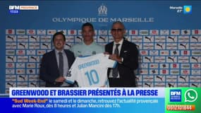 OM: Greenwood et Brassier présentés officiellement à la presse