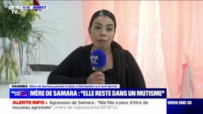 Agression de Samara à Montpellier: "La priorité est d'abord qu'elle se soigne [...] pour envisager un retour au collège", confie Hassiba, la mère de l'adolescente