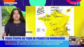 Rouen, Caen, Bayeux: trois étapes du Tour de France 2025 en Normandie