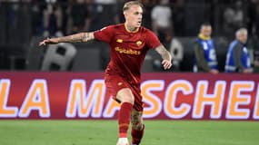 Le défenseur Rick Karsdorp avec la Roma le 14 mai 2022.