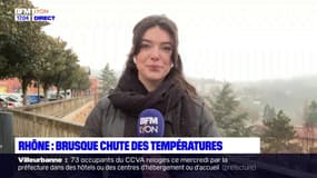 De 11°C à -4°C... Brusque chute des températures dans le Rhône