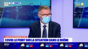 Rhône: Jean-Yves Grall, directeur de l'ARS, constate "une accélération importante" de l'épidémie