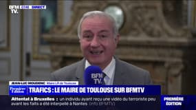 Jean-Luc Moudenc, maire SE de Toulouse, sur les trafics de drogue: "Depuis le début de l'année, 450 infractions ont été constatées"