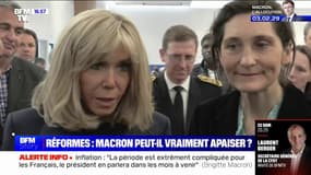 Brigitte Macron: "Le président n'est pas isolé" 