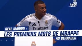 Real Madrid : Les premiers mots de Mbappé, acclamé par le Santiago-Bernabeu