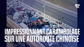 Impressionnant carambolage sur une autoroute en Chine à cause du brouillard