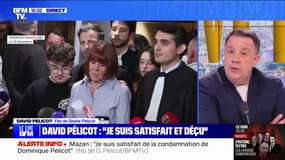 "Je dis de temps en temps 'papa' mais c'est Dominique Pélicot", confie David, le fils de Gisèle et Dominique Pélicot