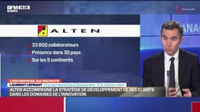 L'entreprise qui recrute : Alten accompagne la stratégie de développement de ses clients dans le domaine de l'innovation - 27/03