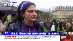 62.000 manifestants défilent à Paris pour les droits des femmes et contre la réforme des retraites