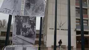 Des photos des violences policières devant le lycée Bergson à Paris