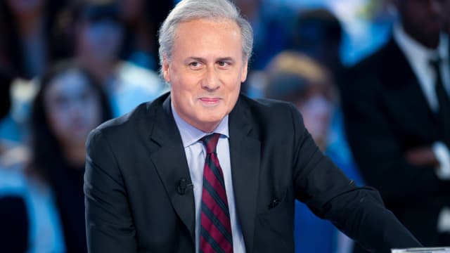 Georges Tron sur le plateau du "Grand Journal" de Canal Plus, en mai 2012.