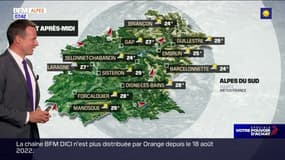 Météo Alpes du Sud: un ciel couvert ce lundi avec le retour des orages
