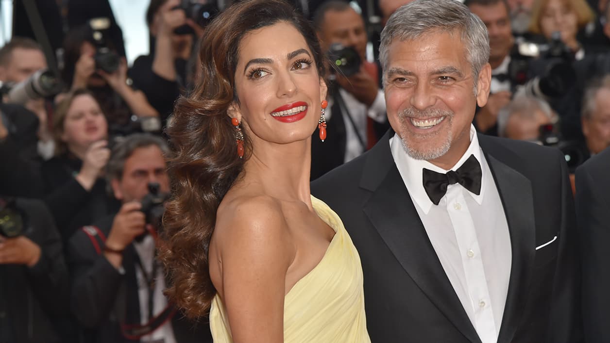 Amal et George Clooney à Cannes en mai 2016 Amal et George Clooney à Cannes en mai 2016