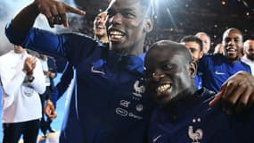 Paul Pogba et N'Golo Kanté